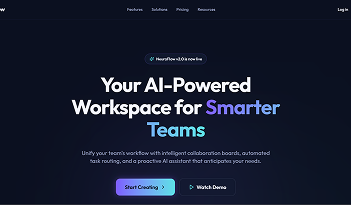 NeuraFlow — Futuristic AI Workspace Landing Page